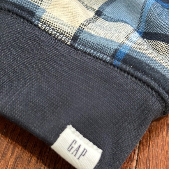 Baby Gap Plaid Kid’s Hoodie - Picture 4 of 4